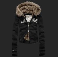 dames abercrombie fitch fur hooded outwear zip Voor Goedkope 0a890950